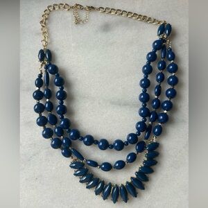 Premier Designs Statement Multi Strand Beaded Necklace